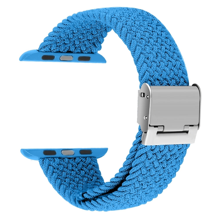 Braided + Stainless Steel Replacement Watchbands For Apple Watch Series 6 & SE & 5 & 4 44mm / 3 & 2 & 1 42mm, For Apple Watch Ultra 49mm / Series 8&7 45mm / SE 2&6&SE&5&4 44mm / 3&2&1 42mm, For Apple Watch Series 7 45mm / 6 & SE & 5 & 4 44mm           ...