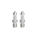 مسماران قدم من الفولاذ المقاوم للصدأ مقاس 3/8 بوصة من BEXIN LS036 لحامل ثلاثي SLR، LS036