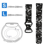 For Fitbit Versa 3 Printing Replacement Strap Watchband, L