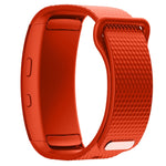 لسوار استبدال من السيليكون لسوار ساعة Samsung Gear Fit2 Pro، S، L