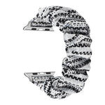 سوار ساعة بديل من حلقة شعر قماشية لسلسلة Apple Watch 8 و 7 بمقاس 45مم / SE 2 و 6 و SE و 5 و 4 بمقاس 44مم / 3 و 2 و 1 بمقاس 42مم، لسلسلة Apple Watch 8 و 7 بمقاس 41مم / SE 2 و 6 و SE و 5 و 4 بمقاس 40مم / 3 و 2 و 1 بمقاس 38مم
