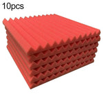لوح عازل للصوت بأسلوب أخدود مثلثي 30x30x2.5 سم لاستوديو تسجيل الطبول وغرفة الفيديو، قطن عازل للصوت، 6 قطع، 10 قطع، 12 قطعة، 20 قطعة، 24 قطعة