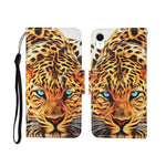 Painted Pattern Horizontal Flip Leathe Case, For iPhone XS Max