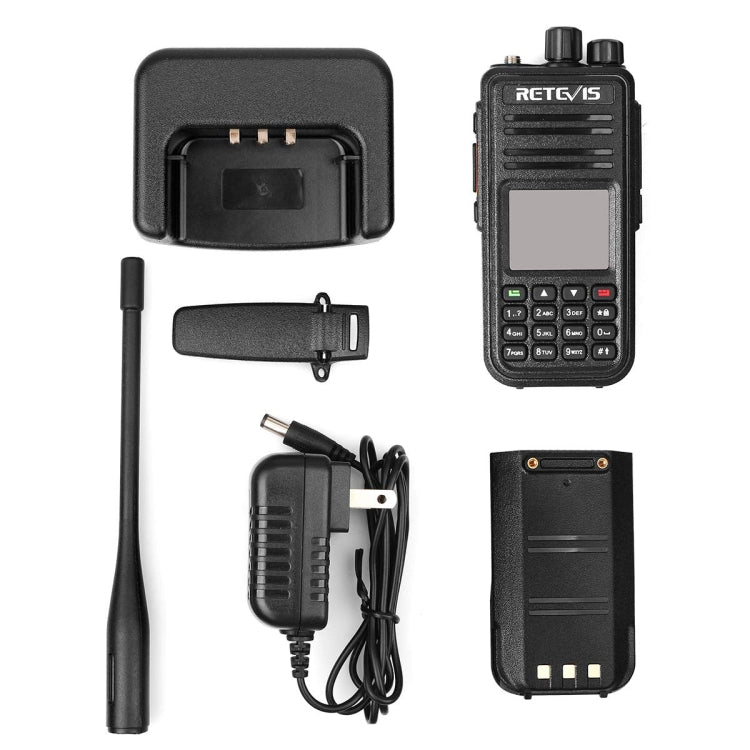 جهاز اتصال لاسلكي رقمي محمول RETEVIS RT3S 136-174MHz + 400-480MHz 3000 قناة DMR، RT3S