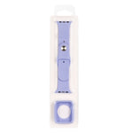 طقم حزام ساعة بديل من السيليكون + غطاء حماية للساعة، لسلسلة Apple Watch 9 / 8 / 7 بمقاس 41 مم، ولسلسلة Apple Watch 9 / 8 / 7 بمقاس 45 مم