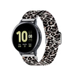 سوار ساعة استبدال مطاطي قابل للتعديل بطباعة، 20 مم لساعات Samsung Galaxy Watch Active2 / Active، 22 مم لساعات Galaxy Watch3 45 مم / Huawei Watch GT 2 Pro
