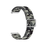 سوار ساعة استبدال مطاطي قابل للتعديل بطباعة، 20 مم لساعات Samsung Galaxy Watch Active2 / Active، 22 مم لساعات Galaxy Watch3 45 مم / Huawei Watch GT 2 Pro