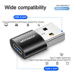 محول OTG JOYROOM S-H152 USB ذكر إلى USB-C / Type-C أنثى، S-H152