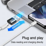 محول OTG JOYROOM S-H152 USB ذكر إلى USB-C / Type-C أنثى، S-H152