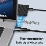 محول OTG JOYROOM S-H152 USB ذكر إلى USB-C / Type-C أنثى، S-H152