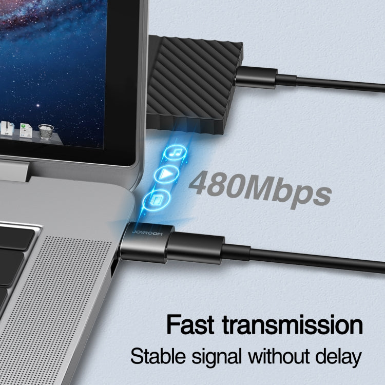 محول OTG JOYROOM S-H152 USB ذكر إلى USB-C / Type-C أنثى، S-H152