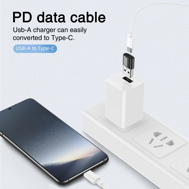 محول OTG JOYROOM S-H152 USB ذكر إلى USB-C / Type-C أنثى، S-H152