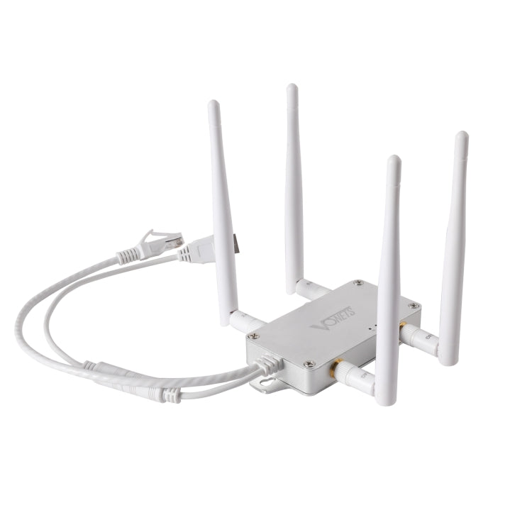 راوتر مكرر لاسلكي ثنائي النطاق VONETS VBG1200 بسرعة 300Mbps+900Mbps مع 4 هوائيات