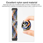 Adjustable Nylon Braided Elasticity Replacement Strap Watchband, For Samsung Galaxy Watch Active2 40mm, For Samsung Galaxy Watch Active, For Samsung Galaxy Watch Active2 44mm