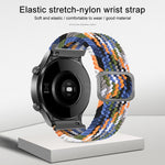 Adjustable Nylon Braided Elasticity Replacement Strap Watchband, For Samsung Galaxy Watch 42mm, For Samsung Galaxy Watch 46mm, For Samsung Galaxy Watch 3 41mm