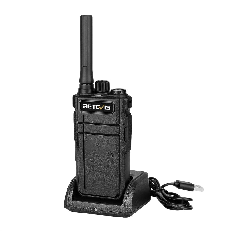 راديو محمول ثنائي الاتجاه RETEVIS RB637 EU بتردد PMR446 بدون ترخيص مع 16 قناة وبلوتوث، RB637