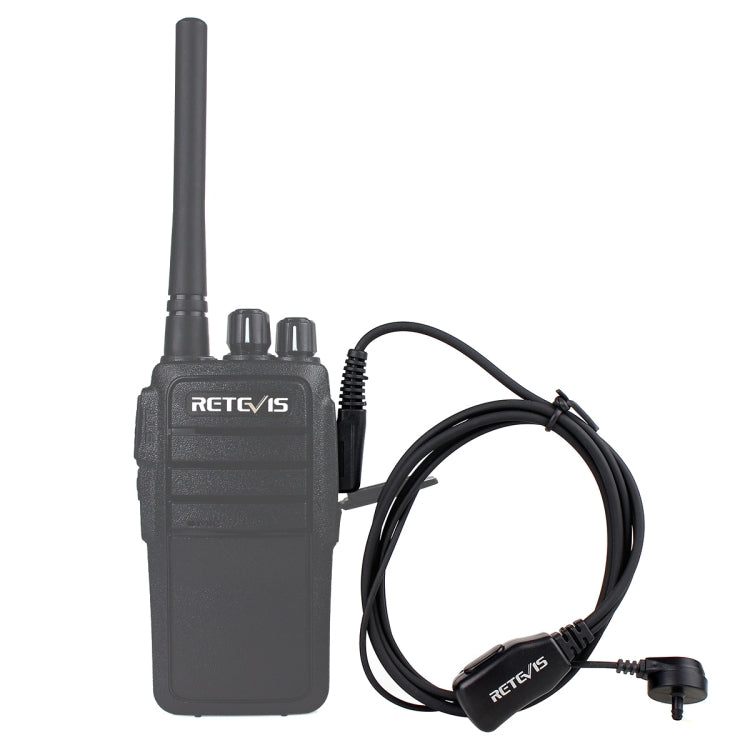 ميكروفون مكبر صوت RETEVIS C9003 بمقبس 2 سن مع أنبوب صوتي وسماعة أذن داخل الأذن، C9003