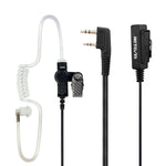 ميكروفون مكبر صوت أنبوب صوتي مخفي مع مشبك طويل RETEVIS TK بمقبس 2 سن لجهازي H-777 / RT-5R / RT-5RV / RT-B6، TK مشبك طويل