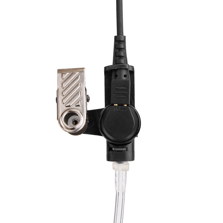 ميكروفون مكبر صوت أنبوب صوتي مخفي مع مشبك طويل RETEVIS TK بمقبس 2 سن لجهازي H-777 / RT-5R / RT-5RV / RT-B6، TK مشبك طويل