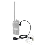 ميكروفون سماعة أنبوب صوتي مخفي RETEVIS C9025 M بمقبس 2 سن مع زر ضغط لتقليل الضوضاء، C9025