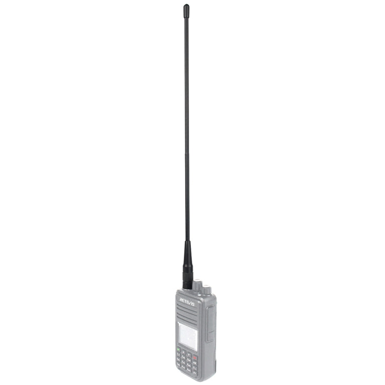 هوائي ثنائي النطاق RETEVIS RHD-771 136-174+400-480MHz SMA-M ذكر لـ RT1/RT2/RT3 TYT MD-380/UV8000D، RHD-771 SMA-M