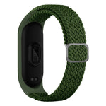 Adjustable Nylon Braided Elasticity Replacement Strap Watchband, For Xiaomi Mi Band 6 / 5  / 4