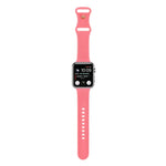 سوار ساعة سيليكون بنمط مضفر رقم 8 بإبزيم لسلسلة Apple Watch، 7 مقاس 45مم / 6 & SE & 5 & 4 مقاس 44مم / 3 & 2 & 1 مقاس 42مم، 7 مقاس 41مم / 6 & SE & 5 & 4 مقاس 40مم / 3 & 2 & 1 مقاس 38مم