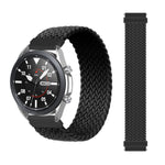 For Garmin Vivoactive 3 Adjustable Nylon Braided Elasticity Replacement Strap Watchband, 165mm