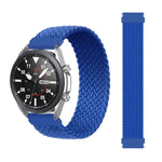 For Samsung Galaxy Watch Active / Active2 40mm / Active2 44mm Adjustable Nylon Braided Elasticity Replacement Strap Watchband, 165mm