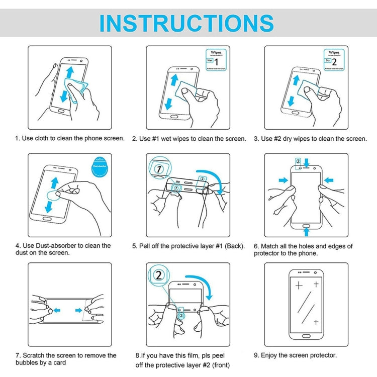 25 PCS Full Screen HD PET Screen Protector, For Samsung Galaxy Tab S7 FE (25 PCS)