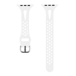 Silicone Replacement Watchbands For Apple Watch Series, 7 45mm / 6 & SE & 5 & 4 44mm / 3 & 2 & 1 42mm, 7 41mm / 6 & SE & 5 & 4 40mm / 3 & 2 & 1 38mm