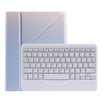 غطاء جلد للوحة مفاتيح بلوتوث قابل للفصل مع حامل مثلث وفتحة قلم، لجهاز iPad 9.7 2018 و2017 / Pro 9.7 / Air 2، لجهاز iPad 10.2 2020 و2019 / Pro 10.5 بوصة / Air 3 10.5 بوصة
