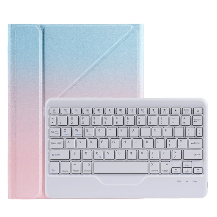 غطاء جلد للوحة مفاتيح بلوتوث قابل للفصل مع حامل مثلث وفتحة قلم، لجهاز iPad 9.7 2018 و2017 / Pro 9.7 / Air 2، لجهاز iPad 10.2 2020 و2019 / Pro 10.5 بوصة / Air 3 10.5 بوصة