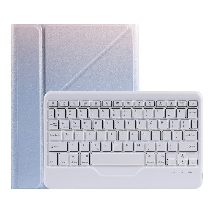 غطاء جلد للوحة مفاتيح بلوتوث قابل للفصل مع حامل مثلث وفتحة قلم، لجهاز iPad 9.7 2018 و2017 / Pro 9.7 / Air 2، لجهاز iPad 10.2 2020 و2019 / Pro 10.5 بوصة / Air 3 10.5 بوصة