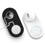 حامل شحن متعدد الوظائف 2 في 1 مع Magsafe لساعة Apple / آيفون