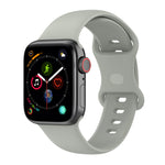 Large Size Silicone Watch Band For Apple Watch Series, 7 41mm / 6 & SE & 5 & 4 40mm / 3 & 2 & 1 38mm, Size: Large Size, 7 45mm / 6 & SE & 5 & 4 44mm / 3 & 2 & 1 42mm, Size: Large Size