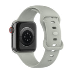 سوار ساعة سيليكون بحجم كبير لسلسلة Apple Watch، 7 مقاس 41مم / 6 و SE و 5 و 4 مقاس 40مم / 3 و 2 و 1 مقاس 38مم، الحجم: حجم كبير، 7 مقاس 45مم / 6 و SE و 5 و 4 مقاس 44مم / 3 و 2 و 1 مقاس 42مم، الحجم: حجم كبير