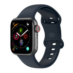 أساور ساعة سيليكون لسلسلة Apple Watch، 7 مقاس 41مم / 6 و SE و 5 و 4 مقاس 40مم / 3 و 2 و 1 مقاس 38مم، الحجم: رمز صغير، 7 مقاس 45مم / 6 و SE و 5 و 4 مقاس 44مم / 3 و 2 و 1 مقاس 42مم، الحجم: رمز صغير