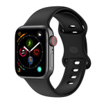 أساور ساعة سيليكون لسلسلة Apple Watch، 7 مقاس 41مم / 6 و SE و 5 و 4 مقاس 40مم / 3 و 2 و 1 مقاس 38مم، الحجم: رمز صغير، 7 مقاس 45مم / 6 و SE و 5 و 4 مقاس 44مم / 3 و 2 و 1 مقاس 42مم، الحجم: رمز صغير