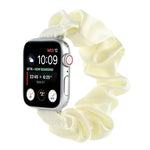 أساور ساعة بديلة على شكل رباط شعر لسلسلة Apple Watch، 7 مقاس 45مم / 6 و SE و 5 و 4 مقاس 44مم / 3 و 2 و 1 مقاس 42مم، 7 مقاس 41مم / 6 و SE و 5 و 4 مقاس 40مم / 3 و 2 و 1 مقاس 38مم