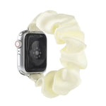 أساور ساعة بديلة على شكل رباط شعر لسلسلة Apple Watch، 7 مقاس 45مم / 6 و SE و 5 و 4 مقاس 44مم / 3 و 2 و 1 مقاس 42مم، 7 مقاس 41مم / 6 و SE و 5 و 4 مقاس 40مم / 3 و 2 و 1 مقاس 38مم
