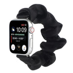أساور ساعة بديلة على شكل رباط شعر لسلسلة Apple Watch، 7 مقاس 45مم / 6 و SE و 5 و 4 مقاس 44مم / 3 و 2 و 1 مقاس 42مم، 7 مقاس 41مم / 6 و SE و 5 و 4 مقاس 40مم / 3 و 2 و 1 مقاس 38مم