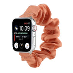 أساور ساعة بديلة على شكل رباط شعر لسلسلة Apple Watch، 7 مقاس 45مم / 6 و SE و 5 و 4 مقاس 44مم / 3 و 2 و 1 مقاس 42مم، 7 مقاس 41مم / 6 و SE و 5 و 4 مقاس 40مم / 3 و 2 و 1 مقاس 38مم