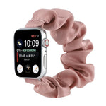أساور ساعة بديلة على شكل رباط شعر لسلسلة Apple Watch، 7 مقاس 45مم / 6 و SE و 5 و 4 مقاس 44مم / 3 و 2 و 1 مقاس 42مم، 7 مقاس 41مم / 6 و SE و 5 و 4 مقاس 40مم / 3 و 2 و 1 مقاس 38مم