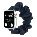 أساور ساعة بديلة على شكل رباط شعر لسلسلة Apple Watch، 7 مقاس 45مم / 6 و SE و 5 و 4 مقاس 44مم / 3 و 2 و 1 مقاس 42مم، 7 مقاس 41مم / 6 و SE و 5 و 4 مقاس 40مم / 3 و 2 و 1 مقاس 38مم