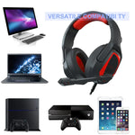 سماعة رأس ألعاب سلكية أنيفيا MH602 بميكروفون 3.5 مم، MH602 (أسود أحمر)، MH602 (أسود أزرق)، MH602 (أسود بنفسجي)