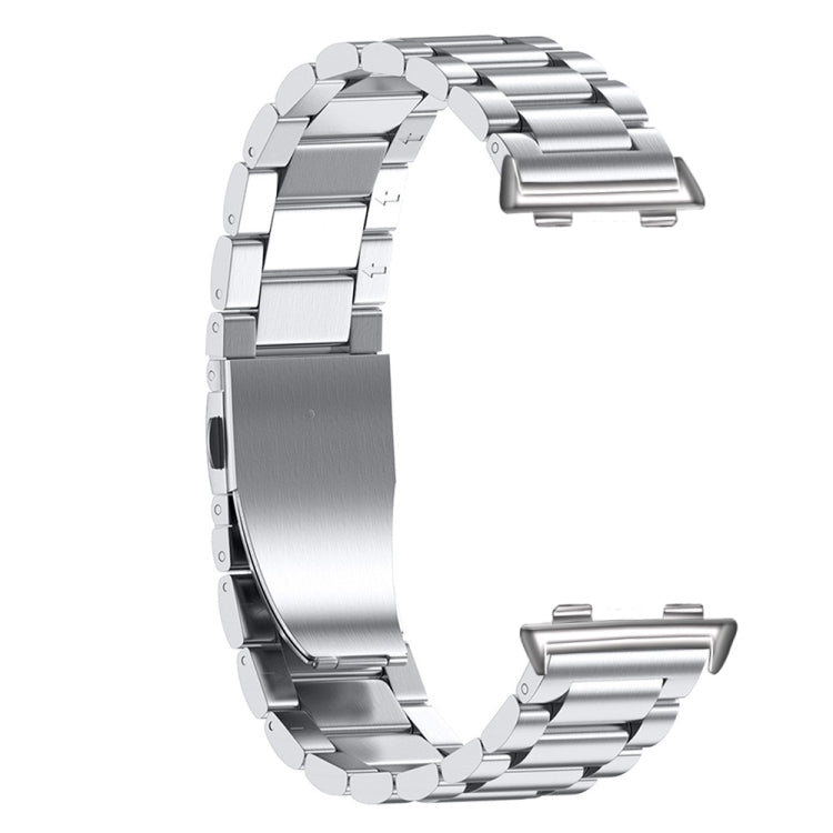 Three-beads Steel Replacement Strap Watchband, For OPPO Watch 41mm, For OPPO Watch 46mm