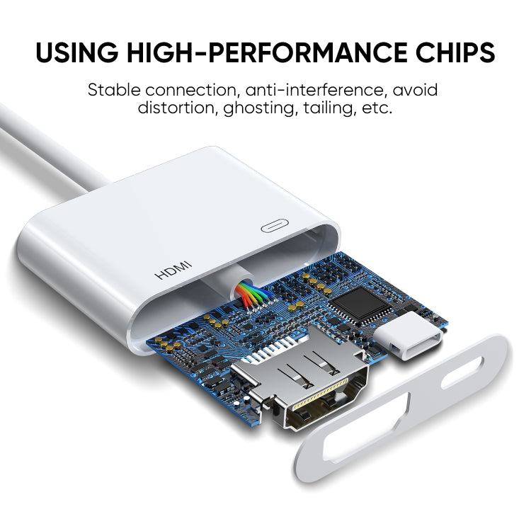 محول محول JOYROOM S-H141 من 8 Pin إلى HDMI، S-H141