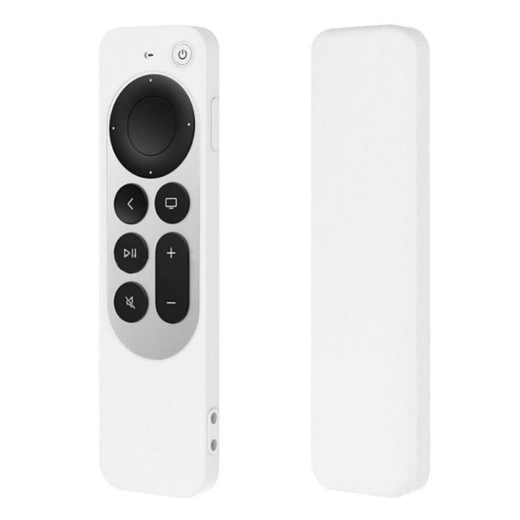 غطاء واقي من السيليكون مع حبل لجهاز تحكم Apple TV 4K Siri الجيل الرابع