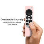 غطاء واقي من السيليكون مع حبل لجهاز تحكم Apple TV 4K Siri الجيل الرابع